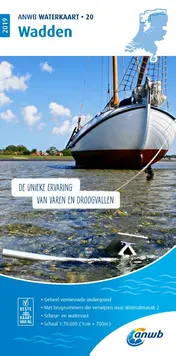 Omslag van WATERKAART 20 WADDEN 2019