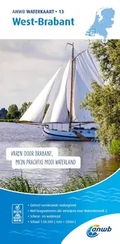 Omslag van Waterkaart 13. West-Brabant