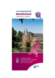 Omslag van Wandelregiokaart Montferland 1:33.333