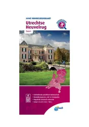 Omslag van Wandelregiokaart Utrechtse Heuvelrug 1:33.333