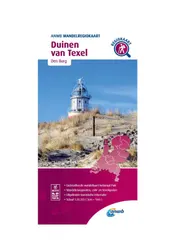 Omslag van Wandelregiokaart Duinen van Texel 1:33.333