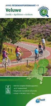 Omslag van Fietsknooppuntenkaart Veluwe 1:100.000