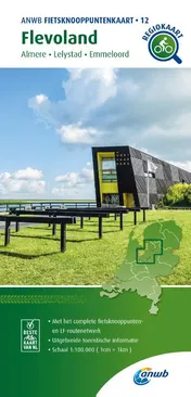 Omslag van Fietsknooppuntenkaart Flevoland 1:100.000