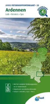 Omslag van Fietsknooppuntenkaart Ardennen 1:100.000