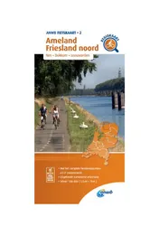 Omslag van Fietskaart Ameland, Friesland noord 1:66.666