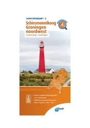 Omslag van Fietskaart Schiermonnikoog, Groningen noordwest 1:66.666