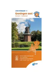 Omslag van Fietskaart Groningen oost 1:66.666