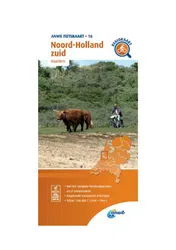 Omslag van Fietskaart Noord-Holland zuid 1:66.666