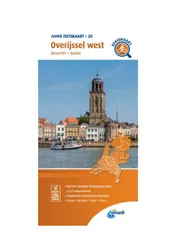 Omslag van Fietskaart Overijssel west 1:66.666