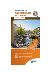 Omslag van Fietskaart Zuid-Hollandse kust noord 1:66.666