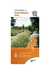 Omslag van Fietskaart Zuid-Holland oost 1:66.666