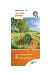 Omslag van Fietskaart Hart van Brabant 1:66.666