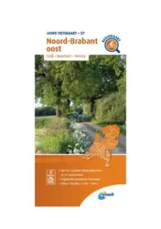 Omslag van Fietskaart Noord-Brabant oost 1:66.666