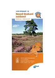 Omslag van Fietskaart Noord-Brabant zuidoost 1:66.666
