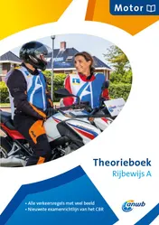 Omslag van Theorieboek Rijbewijs A- Motor