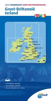 Omslag van ANWB*Wegenkaart Groot-Brittannië/Ierland 1. Groot-Brittannië/Ierland