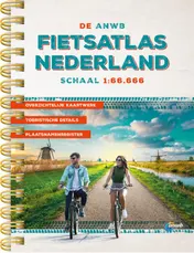 Omslag van De ANWB fietsatlas Nederland