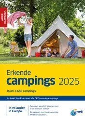 Omslag van Erkende Campings 2025