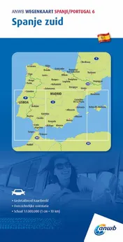 Omslag van Spanje Zuid 1:1.000.000
