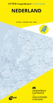 Omslag van Wegenkaart Nederland