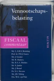 Omslag van Vennootschapsbelasting