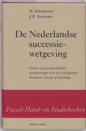 Omslag van De Nederlandse successiewetgeving