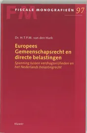 Omslag van Europees Gemeenschapsrecht en directe belastingen