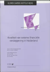 Omslag van Kwaliteit van externe financiele verslaggeving in Nederland