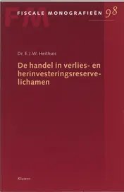 Omslag van De handel in verlies- en herinvesteringsreservelichamen