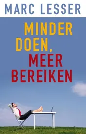 Omslag van Minder doen, meer bereiken