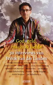 Omslag van God, geld, macht & liefde