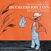 Omslag van De avonturen van Huckleberry Finn