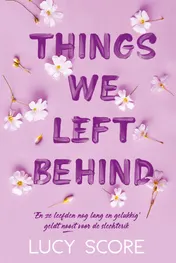 Omslag van Things we left behind