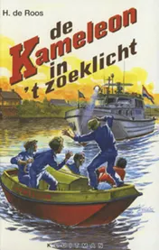 Omslag van De Kameleon in 't zoeklicht