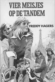 Omslag van Vier meisjes op de tandem
