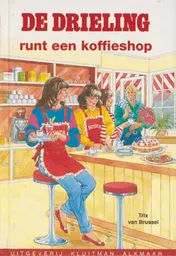 Omslag van De drieling runt een koffieshop