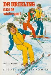 Omslag van De drieling naar de wintersport