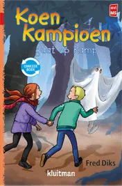 Omslag van Koen Kampioen omkeerboek-op kamp-in de krant