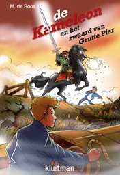 Omslag van De Kameleon en het zwaard van Grutte Pier