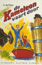 Omslag van De Kameleon vaart door