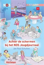 Omslag van Achter de schermen bij het NOS jeugdjournaal