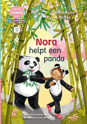 Omslag van Nora helpt een panda