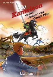 Omslag van De Kameleon en het zwaard van Grutte Pier