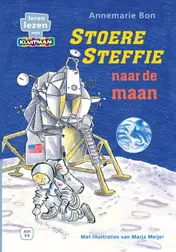 Omslag van Stoere Steffie naar de maan