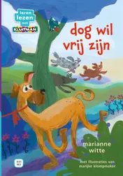 Omslag van dog wil vrij zijn