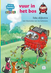 Omslag van de bol van lif. vuur in het bos