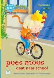 Omslag van Poes Moos gaat naar school
