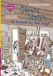 Omslag van Stoere Steffie op bezoek bij van Gogh