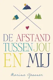 Omslag van De afstand tussen jou en mij