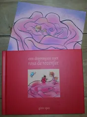 Omslag van een droomjaar met Roza de rozenfee